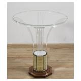 Attributed to Grosfeld House Acrylic & Glass Table