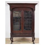 Chippendale Style Mahogany Glazed Display Cabinet