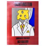 Roy Lichtenstein Ace Gallery Exhibition Poster