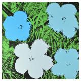 After Andy Warhol Serigraph Flowers Nouvelles Images