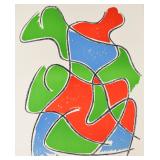 Man Ray Lithograph Tre Figure, 1968