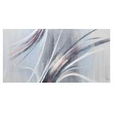 Lee Reynolds Acrylic on Canvas MCM Abstract Composition
