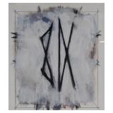 Christopher Macsisak Mixed Media Double Cross - Variation