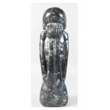 Modernist Carved Stone Figural Sculpture