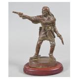 Bernard Kim Patinated Metal Sculpture General George Armstrong Custer