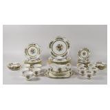 A 57-Piece Coalport Bone China Partial Dinner Service in the Fortune Pattern