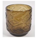 Pierre d'Avesn for Daum Nancy Art Deco Acid-Etched Glass Vase