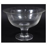 Ralph Lauren Landon Crystal Footed Serving Bowl