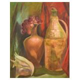 Cinotti Oil On Canvas Still Life