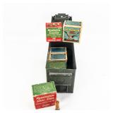 6 Boxes of Antique Shotgun Ammunition W/ Can