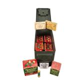 11 Boxes of Antique Remington Ammunition W/ Can