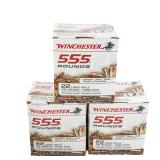1665 rds of Caliber .22LR Winchester Ammunition