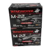 2000 rds of Caliber .22LR M-22 Ammunition