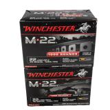 2000 rds of Caliber .22LR M-22 Ammunition