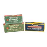 3 Boxes of Antique Remington & Peters Ammunition