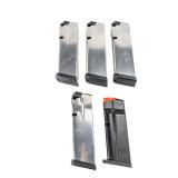 5 Springfield Armory & S&W 9MM Magazines