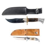 Ruana 21A Sticker Hunting Knife & Frost Bowie