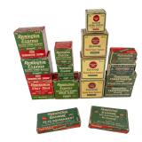 16 Antique Remington Ammunition Boxes