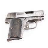 Spanish Pocket Pistol Caliber .25ACP NSN