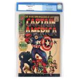 CAPTAIN AMERICA #100 CGC 7.0 OW - 1ST SOLO ISSUE