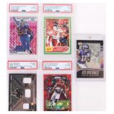 MODERN PANINI NFL TRADING CARDS COLLECTION - (5)