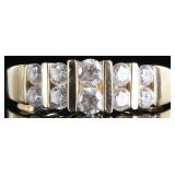 14K YELLOW GOLD CLASSY LADIES RING