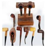 VINTAGE TOBACCO PIPES CURVETTE COMBOY'S ETC (13)