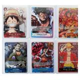 ONE PIECE HOLO CARDS LUFFY CROCODILE ROGER (6)