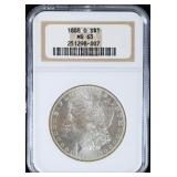 1888 O NGC MS-63 90% SILVER MORGAN DOLLAR