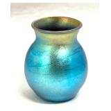 Charles Lotton Blue Cabinet Vase