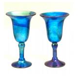 Pair Mario Real Blue Goblets
