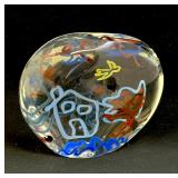 Jolley Art Glass Paperweight