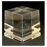 Orrefors Glass Cube