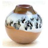 Richard Ritter Art Glass Orb