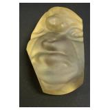 David Hopper Art Glass Face