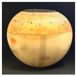 Large Palusky Art Glass Orb