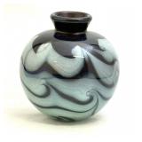 Mark Peiser Small Art Glass Vase