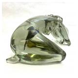 Lorendo Rosin Art Glass Sculpture