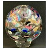 Beecham/White Spherical Vase