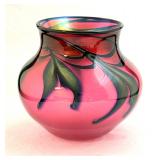Charles Lotton Pink Vase