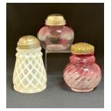 3 Victorian Sugar Shakers