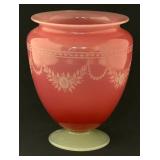 Steuben Rosaline Vase