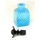 Fenton Blue Opalescent Cologne