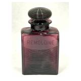 Steuben Purple Bath Bottle