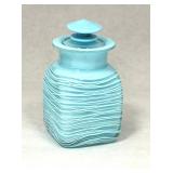 Rare Light Blue Jade Bath Bottle