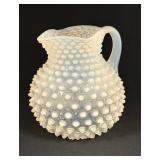 Hobbs Opalescent Hobnail Pitcher