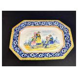 HB Quimper Octagon Platter