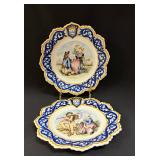 PR HenRiot Quimper Plates