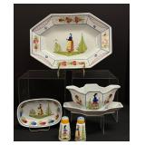 5 HB HenRiot Quimper Items