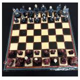 Rare HB Quimper Chess Set